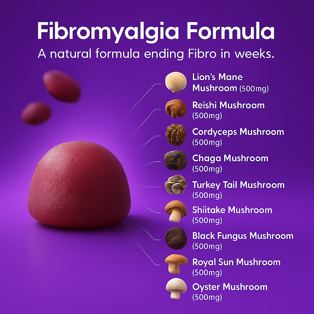 Fibromyalgia Mushroom Gummies